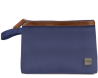 EB BUSTA UOMO TESSUTO BLU BORDO MORO GRANDE 5693