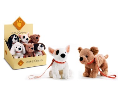 PELUCHES P&C CANE KIKI'S C/GUINZAGLIO ASS