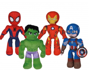 PERSONAGGI MARVEL AVENGERS/SPIDERMAN 25 CM ASS.