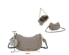 EE BORSA I TRACOLLA + PORTACHIAVI E.COVERI COL AS. 250372
