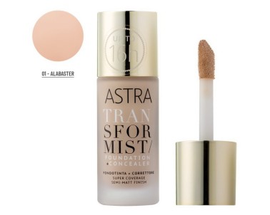 ASTRA TRANSFORMIST FOUNDANT+CONCEALER 01