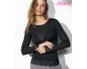 MAGLIA INTIMA D I JADEA M/L CASHMERE SCOLLO BARCA PIZZO 4649