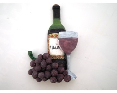 MAGNETE RESINA IG BOTTIGLIA VINO