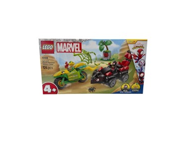 LEGO MARVEL 11198 SPIDEY SPIN AND ELECTRO DINOSAUR VEHICLE CHASE