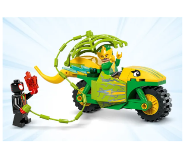 LEGO MARVEL 11198 SPIDEY SPIN AND ELECTRO DINOSAUR VEHICLE CHASE