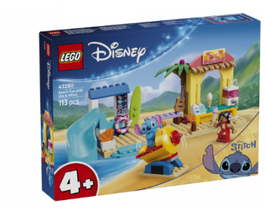 LEGO DISNEY 43280 BEACH FUN WITH LILO & STITCH