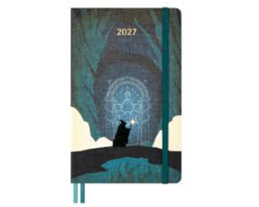 MLK 2027 12 M WEEKLY NTBK LG BLACK HARD LORDO OF RING