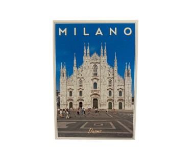 CARTOLINA MILANO 12X17 DUOMO 304
