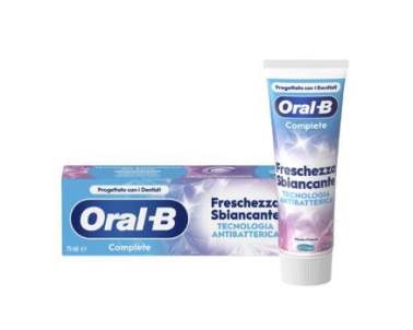 DENTIFRICIO ORAL B COMPLETE FRESCHEZZA SBIANCANTE 75 ML