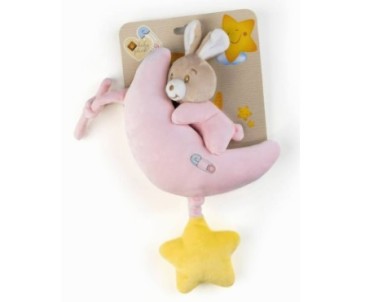 PELUCHES P&C BABYCARE CONIGLIETTA LUNA CARILLON 35