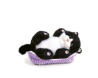 PELUCHES P&C C/CUCCIA ZORRO GATTO NERO 22 CM 