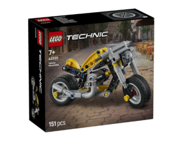 LEGO TECHNIC 42225 YELLOW MOTORBIKE