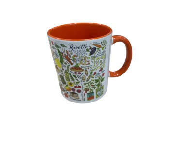 TAZZA ITALIA SALUTI DALL'ITALIA COL ASS 