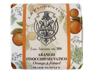 LA FLORENTINA SAPONETTA 106 GR ARANCIO E FINOCCHIO SELVATICO