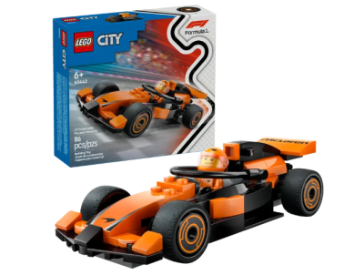 LEGO CITY 60442 F1 DRIVER WITH MCLAREN RACE CAR