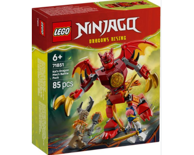 LEGO NINJAGO 71851 KAI'S DRAGON MECH BATTLE PACK