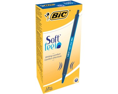 PENNA BIC SOFT FEEL BLU